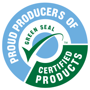 Proud Producers of Green Seal Certified Products